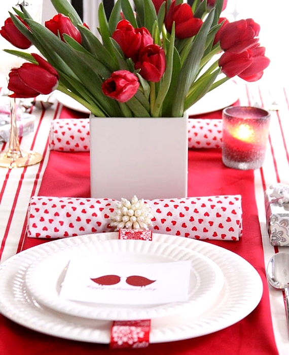 10 Romantic Valentine's Day Table Settings